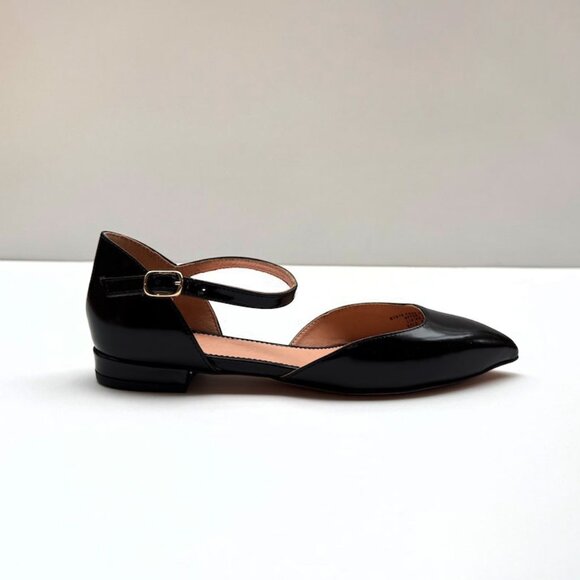 J Crew Pointed-toe flats in spazzolato leather Size 5.5 - Picture 4 of 6